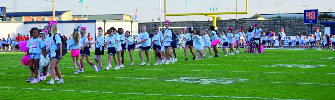 Altus Bulldogs host Duncan Demons during Pink-Out night